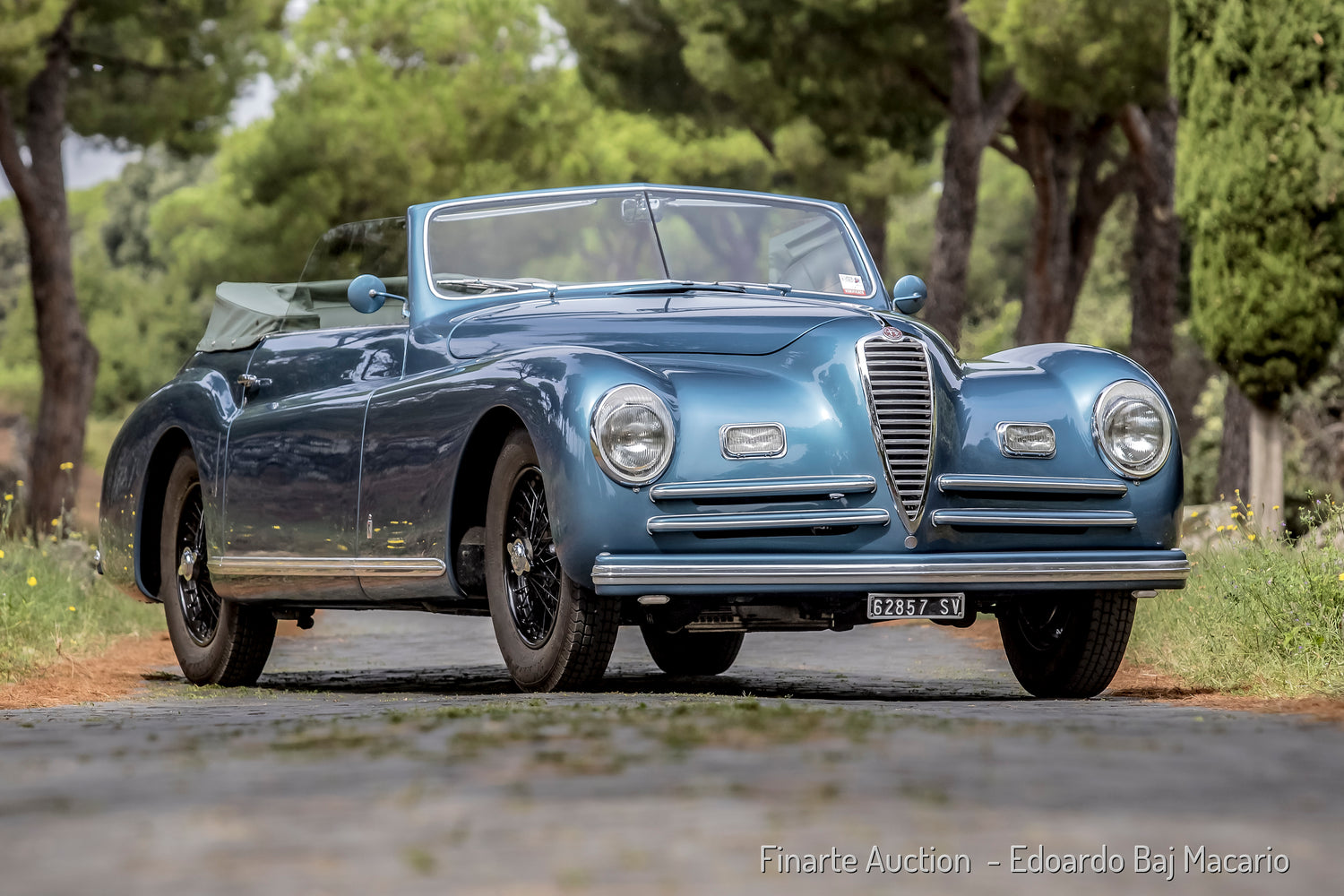 1947 Alfa Romeo 6C 2500 Sport Cabriolet (Pinin Farina) sn 915303 AU-25485