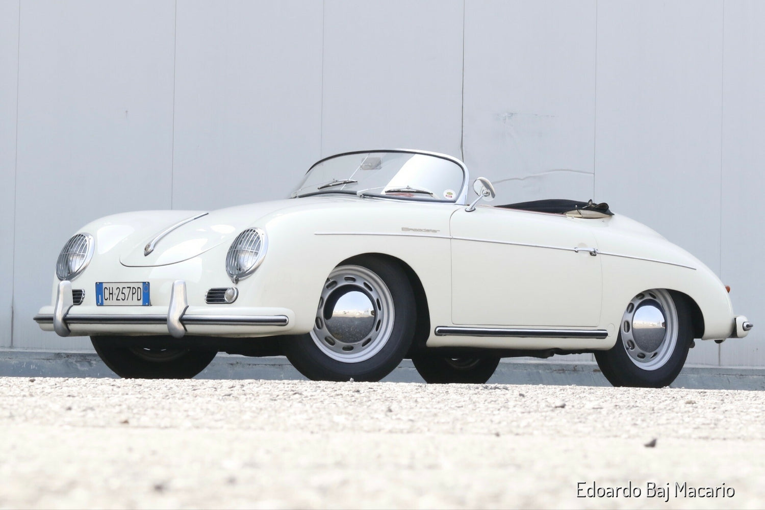 1955 Porsche 1500 Super Speedster (Stuttgarter Karosseriewerk Reutter) sn 80544 AU-25068