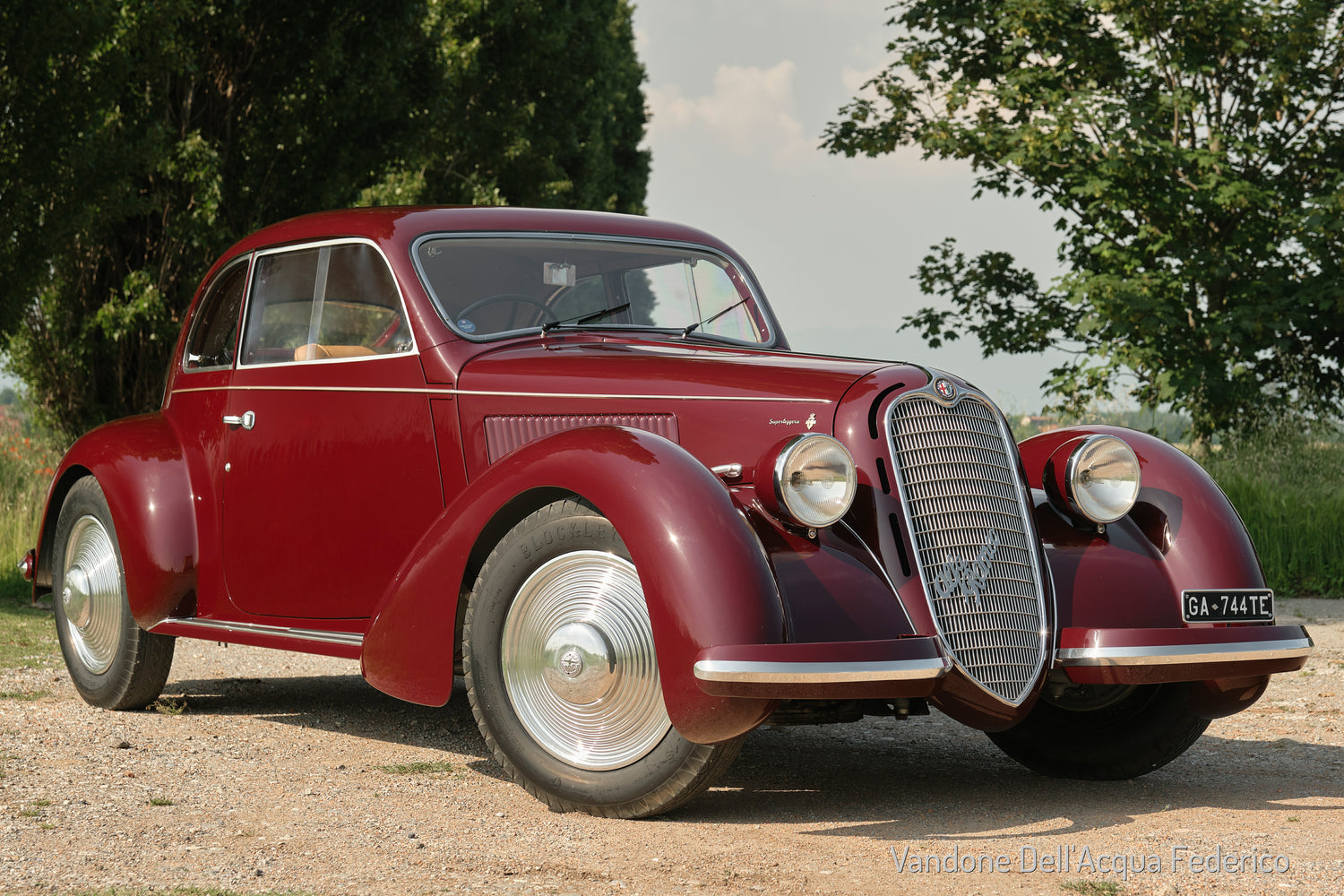 1937 Alfa Romeo 6C 2300 B Mille Miglia (I serie) (Carrozzeria Touring) sn 813915 AU-15306