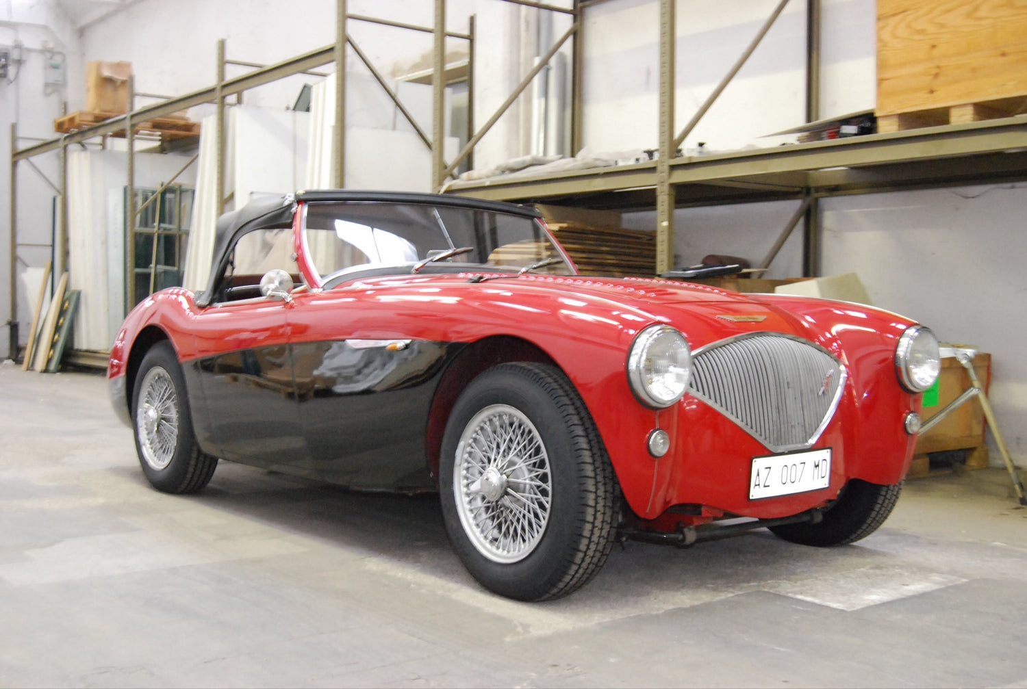 1956 Austin-Healey 100 (Jensen Motors) sn BN2L230588 AU-11311