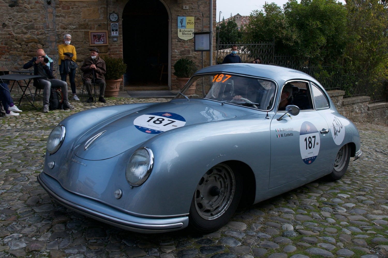 1952 Porsche 356 1500 Super (Stuttgarter Karosseriewerk Reutter) sn 11361 AU-22588