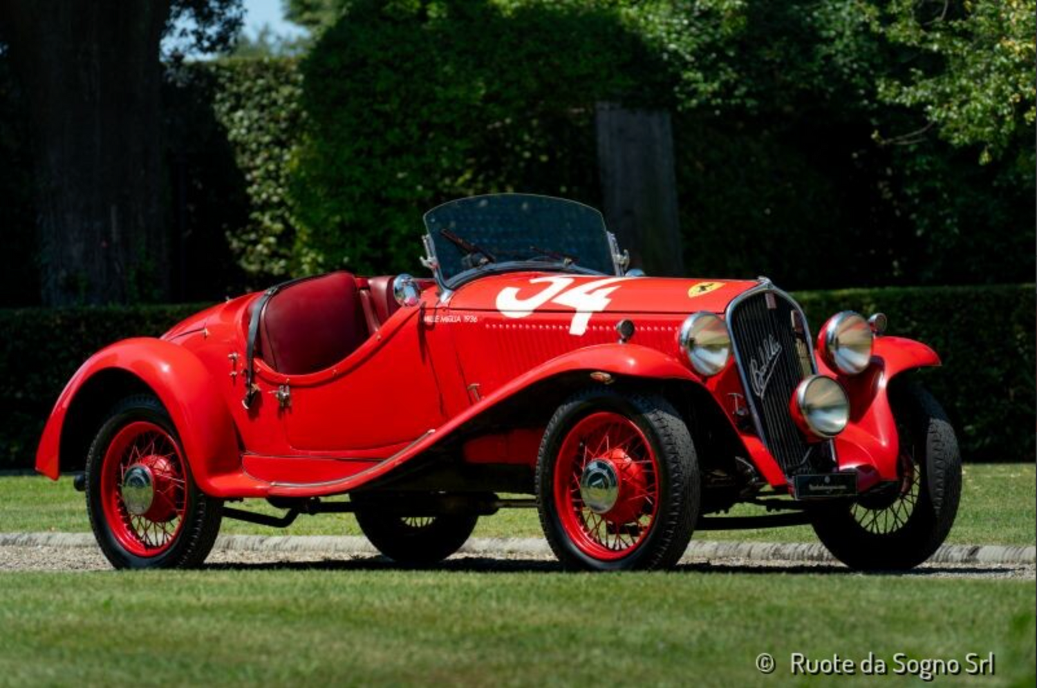 1935 Fiat 508 S Balilla Sport (Carrozzerie Speciali Fiat) sn 508S*072038* AU-22702