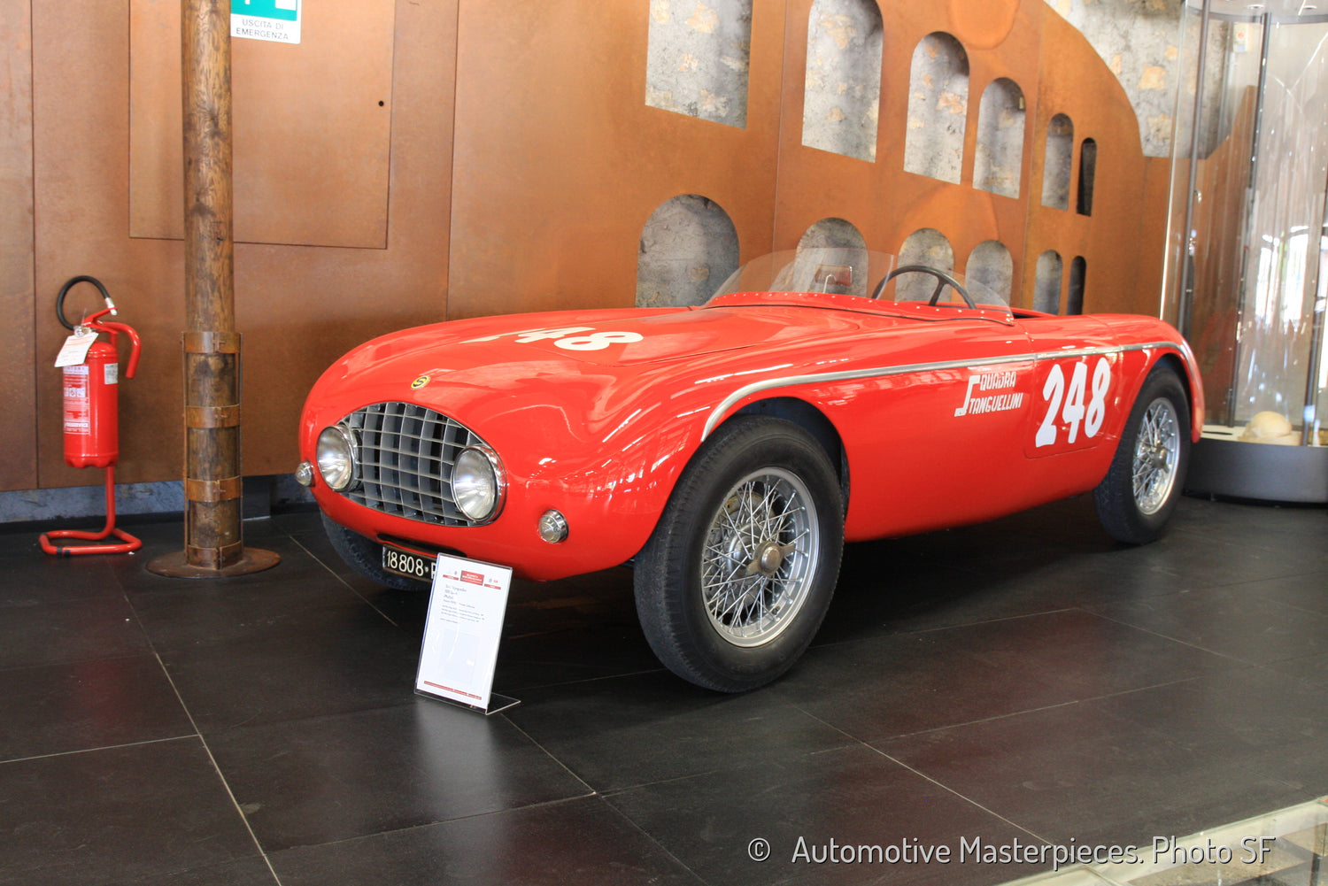 1948 Fiat trasformazione Stanguellini 1100 Sport Internazionale (Carrozzeria Motto) sn CS01107 AU-21575