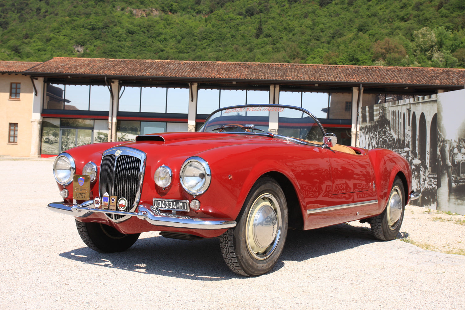 1955 Lancia Aurelia B24 Spider (Pinin Farina) sn B24-1021 AU-7505