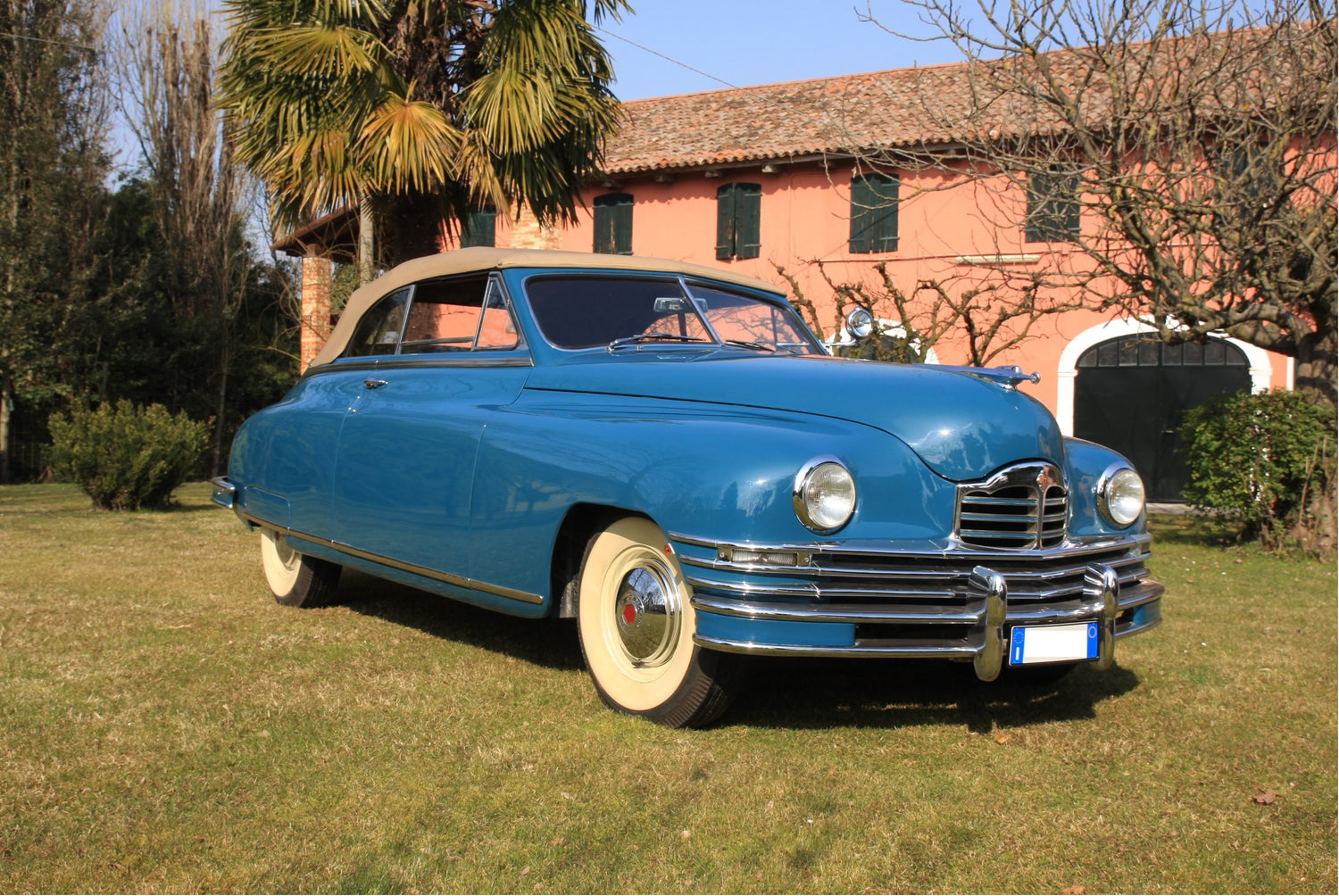 1948 Packard Super Eight Victoria Convertible (Briggs Manufacturing Company) sn 414305 AU-19859