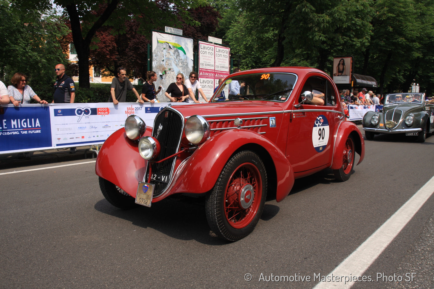 1935 Fiat 508 S Berlinetta Mille Miglia (Fiat) sn 508S*082535 AU-9334