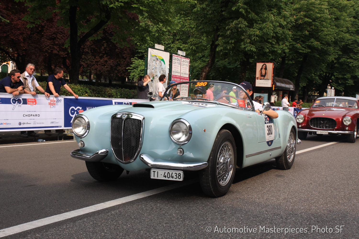 1955 Lancia Aurelia B24S Spider (Pinin Farina) sn B24S-1173 AU-10297