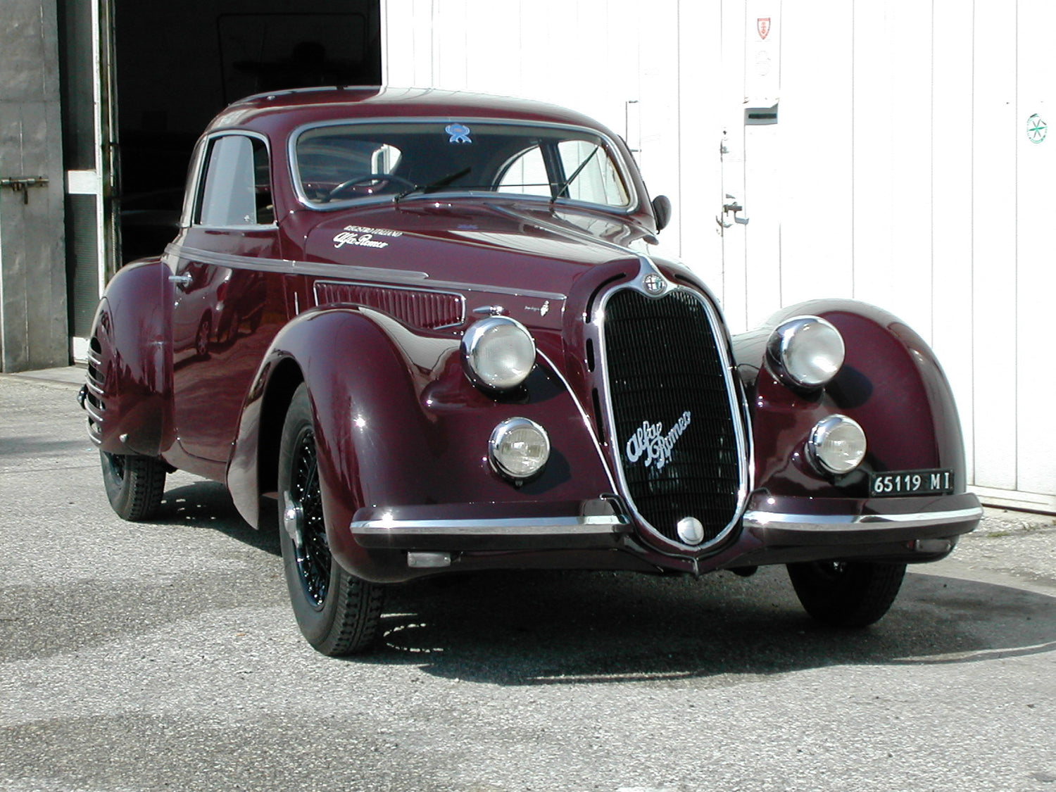 1938 Alfa Romeo 6C 2300 B Mille Miglia (Carrozzeria Touring) sn 815035 AU-15355