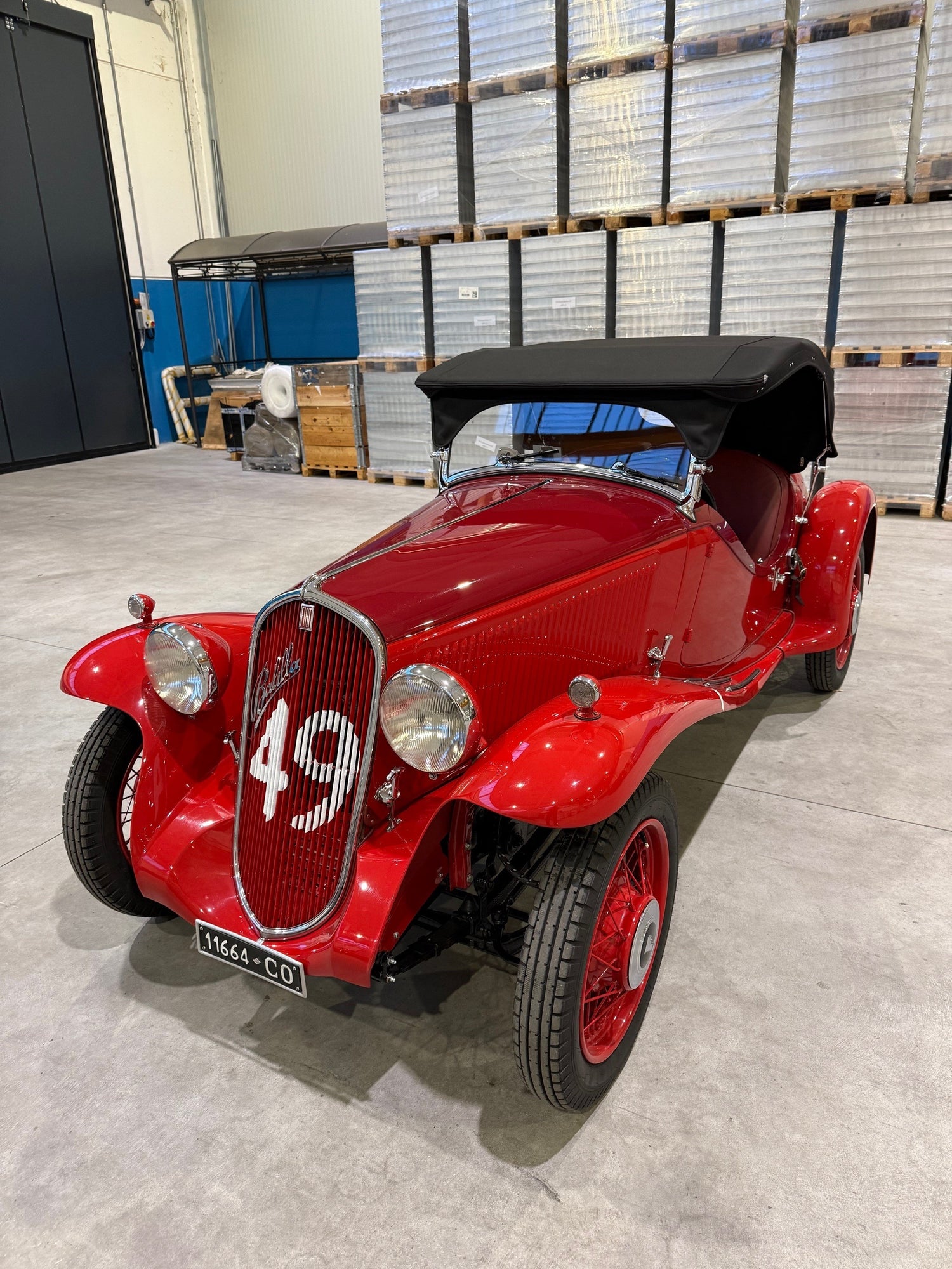1935 Fiat 508 S Balilla Sport sn 070266 AU-27336