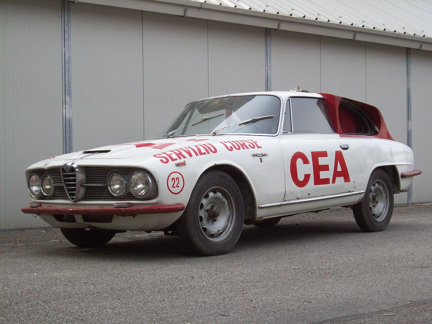 1969 Alfa Romeo 2600 Sprint Pick-up CEA (Bertone-Carrozzeria Grazia) sn AR824049 AU-17644