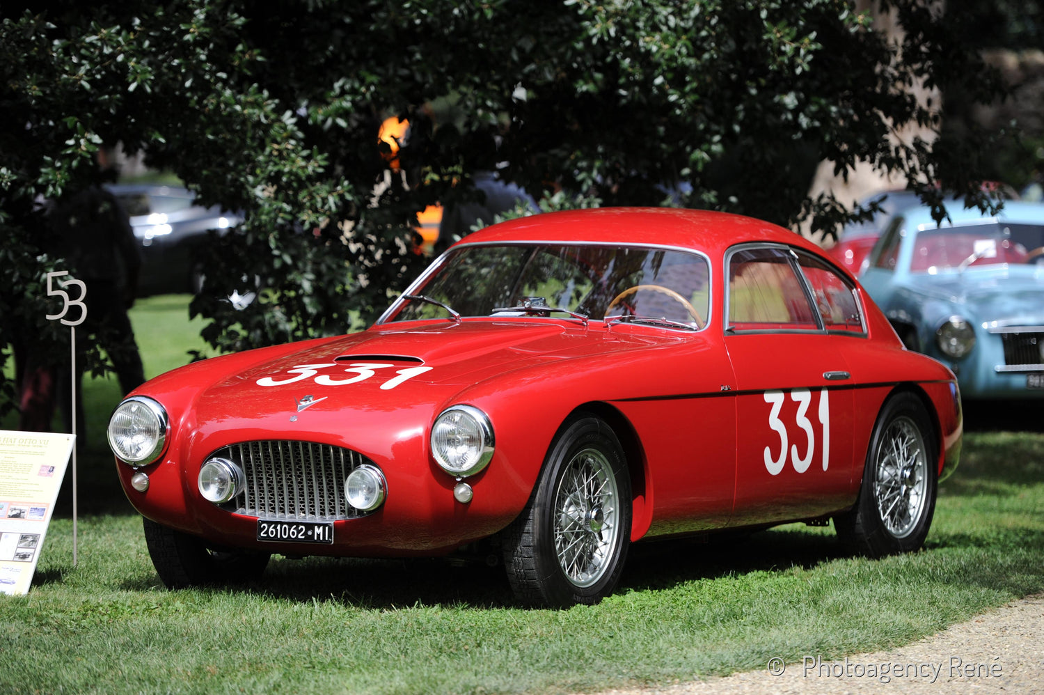 1955 Fiat 8V ZAGATO (Zagato) sn 106*000062* AU-26618