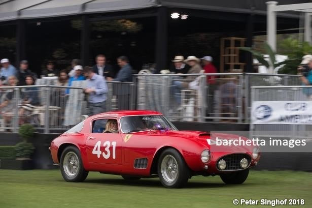 1956 Ferrari 250 GT Berlinetta (Carrozzeria Scaglietti) sn 0555GT AU-23715