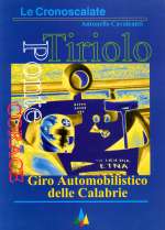 OB-128858 Book le cronoscalate: Giro Automobilistico delle Calabrie with mention of the car