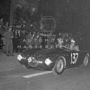 PH-545 Photo 1956 XVI Giro Automobilistico di Sicilia 8 Apr 1956 #137 Masperi Antonio,Foglietti Ernesto Copyright Pubbliphoto Palermo