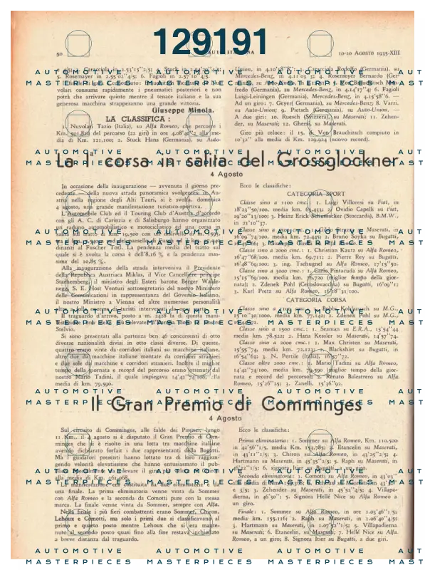 1935 08 10 20 Auto Italiana #22-23 p.50 CORSA IN SALITA DEL GROSSGLOCKNER.png