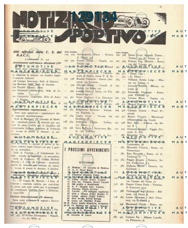 1935 09 10 Auto Italiana #25 Notiziario Sportivo..png