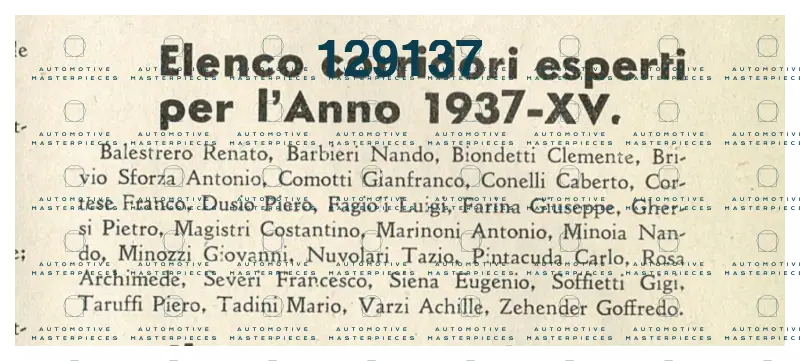 1936 11 30 Auto Italiana #33-1 elenco corridori.png