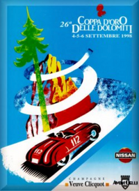 OB-129215 Copy of poster 1998 Coppa d'Oro delle Dolomiti