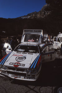 PH-1232 Foto 1984 52e Rallye Montecarlo 27 jan 1984 #2 Markku Alén, Kivimäki Ilkka Archief AZ-32470 Formaat Gedrukte Kopie - Webpublicatierechten Verloop van rechten Onbeperkt