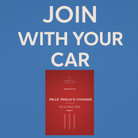 Join Mille Miglia’s Chassis – Volume III with Your Car