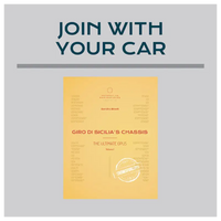 Join Giro di Sicilia's Chassis – Volume I with Your Car - CROWDFUNDING 10 BOOKS 50% COVER PRICE
