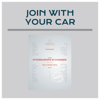 Join Intereuropa's Chassis – Volume I with Your Car - CROWDFUNDING 10 BOOKS 50% COVER PRICE