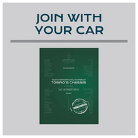 Join Torino's Chassis – Volume I with Your Car - CROWDFUNDING 10 BOOKS 50% COVER PRICE