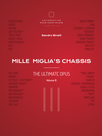 MILLE MIGLIAのシャシー - 第三巻