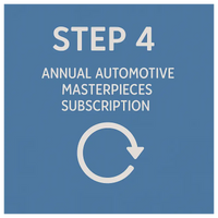STEP 4 - ANNUAL AUTOMOTIVE MASTERPIECES SUBSCRIPTION