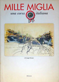OB-128560 Italian book Mille Miglia Una Corsa Italiana with mention of the car