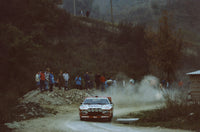 PH-1212 Foto 1985 13e Rally van San Marino 8 nov 1985 - 10 nov 1985 #3 Pregliasco Mauro,Cianci Daniele Archief AZ-9055 Formaat Gedrukte Kopie - Webpublicatierechten Vervaldatum van rechten Onbeperkt