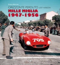OB-128885 Book Orizzonte Perduto Mille Miglia with mention of the car