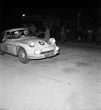 PH-75895 Photo 1956 XXIII Mille Miglia - Coppa Franco Mazzotti 28 Apr 1956 - 29 Apr 1956  Parmentier Gerard,Sénéchal Guy