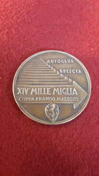 Originalmedaille 1947 XIV Mille Miglia - Coppa Franco Mazzotti