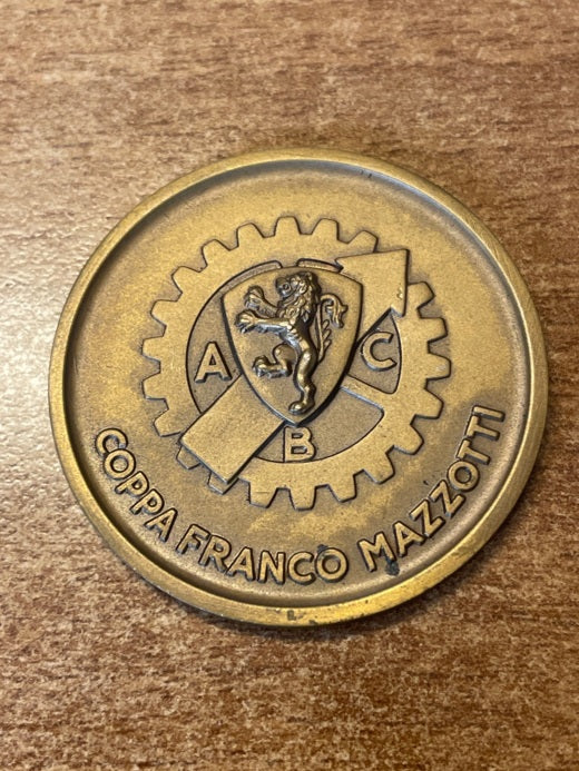 Original medal 1951 XVIII Mille Miglia - Coppa Franco Mazzotti