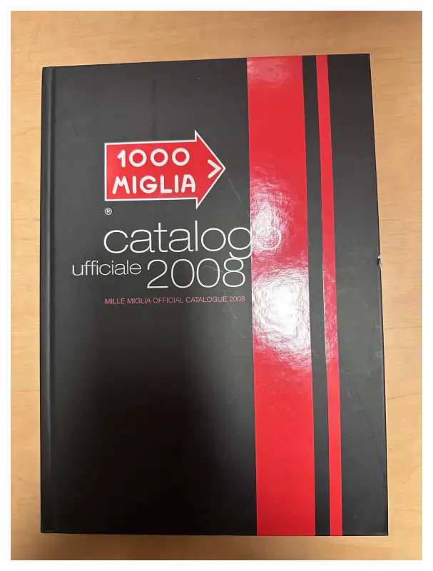Mille Miglia - Catalogo ufficiale 2008 Book