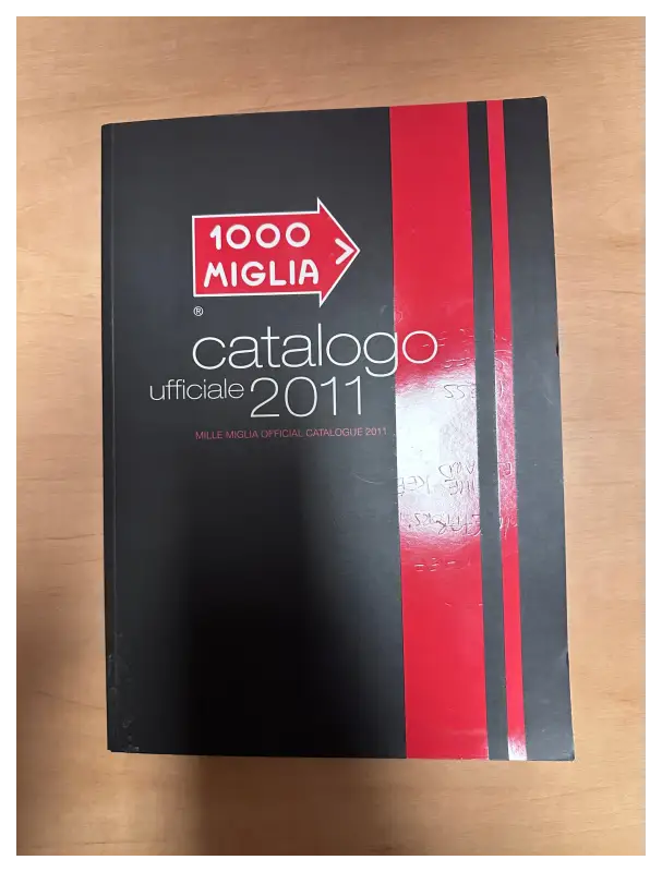 Mille Miglia - Catalogo ufficiale 2011 Book