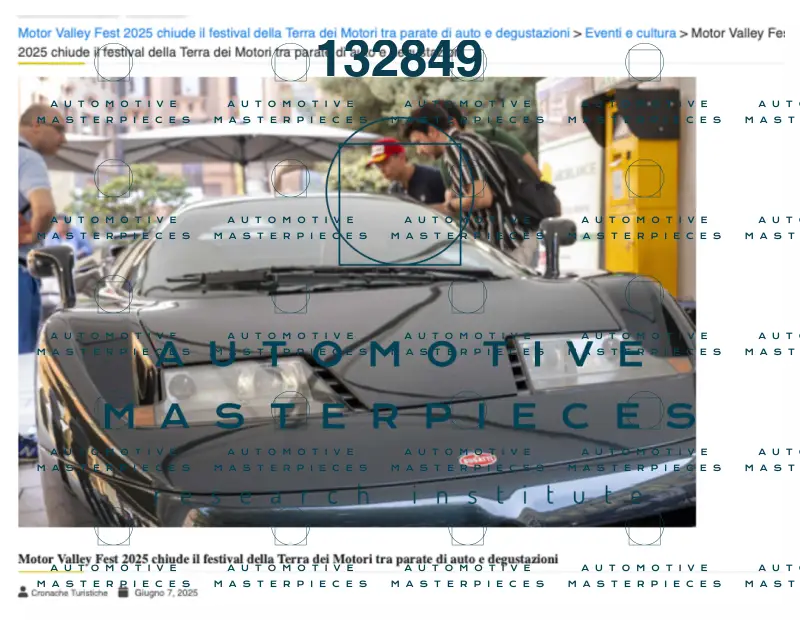 Reproduction of article 2025 Motor Valley Fest at MEF #50