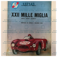 OB-137143 Official programme of the race 1955 XXII Mille Miglia - Coppa Franco Mazzotti