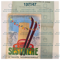OB-137147 Official programme of the race 1958 9th IX Rallye Automobilistico Internazionale del Sestriere