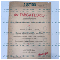 OB-137155 Official programme of the race 1962 46ᴬ Targa Florio