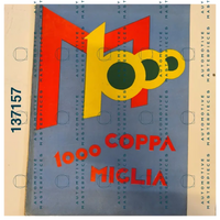 OB-137157 Official programme of the race 1930 IV Coppa delle Mille Miglia