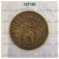 OB-137165 Official race participation coin 1950 Mille Miglia del 1950 - Coppa Franco Mazzotti