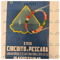 OB-137171 Official programme of the race 1949 XVIII Circuito di Pescara - Gara Automobilistica Internazionale di Velocità