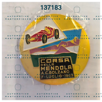 OB-137183 Official race participation badge 1963 Corsa della Mendola