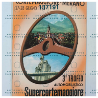 OB-137191 Official programme of the race 1954 III Trofeo Automobilistico Supercortemaggiore