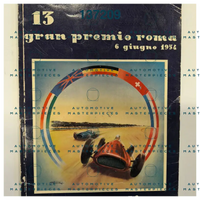 OB-137209 Official programme of the race 1954 XIII Gran Premio Roma