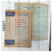 OB-137217 Official rules of the race 1961 I Premio Campagnano di Roma - Conchiglia Shell