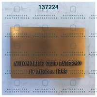 OB-137224 Official race participation badge 1988 Targa Florio Storica
