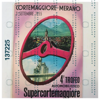 OB-137225 Official programme of the race 1955 4th IV Trofeo Automobilistico Supercortemaggiore